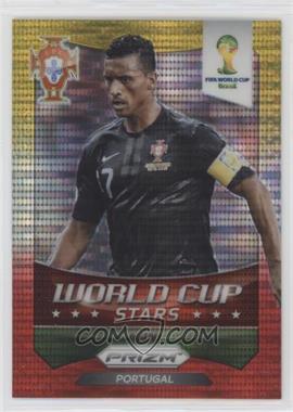 2014 Panini Prizm World Cup - Stars - Yellow & Red Pulsar Prizm #29 - Nani