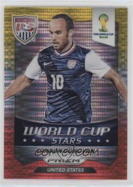 2014 Panini Prizm World Cup - Stars - Yellow & Red Pulsar Prizm #39 - Landon Donovan