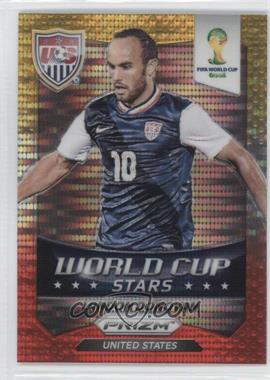 2014 Panini Prizm World Cup - Stars - Yellow & Red Pulsar Prizm #39 - Landon Donovan