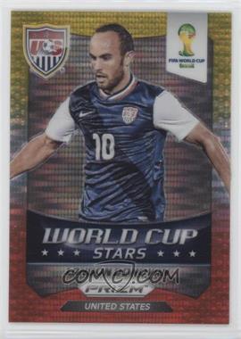 2014 Panini Prizm World Cup - Stars - Yellow & Red Pulsar Prizm #39 - Landon Donovan