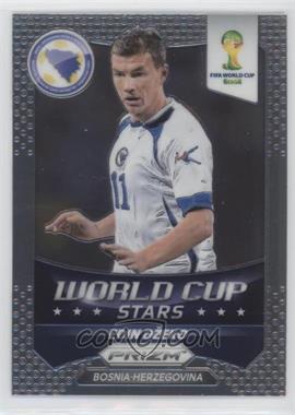 2014 Panini Prizm World Cup - Stars #5 - Edin Dzeko