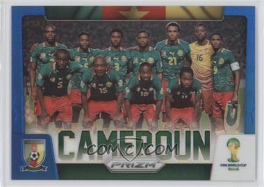 2014 Panini Prizm World Cup - Team Photos - Blue Prizm #7 - Cameroon /199