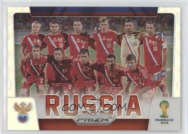 2014 Panini Prizm World Cup - Team Photos - Silver Prizm #28 - Russia