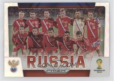 2014 Panini Prizm World Cup - Team Photos - Silver Prizm #28 - Russia