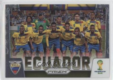 2014 Panini Prizm World Cup - Team Photos #12 - Ecuador