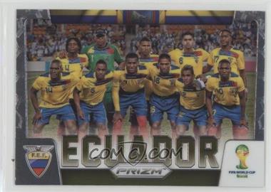 2014 Panini Prizm World Cup - Team Photos #12 - Ecuador