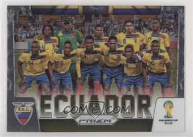 2014 Panini Prizm World Cup - Team Photos #12 - Ecuador