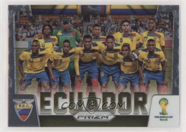 2014 Panini Prizm World Cup - Team Photos #12 - Ecuador