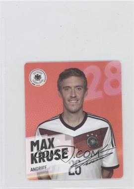2014 Rewe Team Germany DFB-Sammelkarte - [Base] #28 - Max Kruse