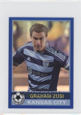 2014 Topps Chrome MLS - 76-77 Design - Blue Refractor #7677-GZ - Graham Zusi /99