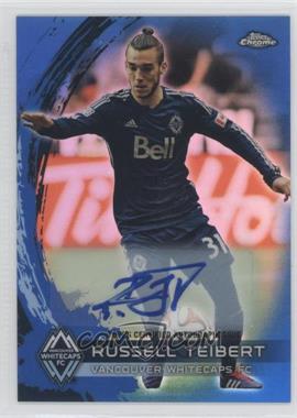 2014 Topps Chrome MLS - [Base] - Blue Refractor Autographs #87 - Russell Teibert /99