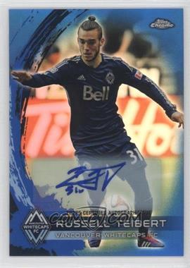 2014 Topps Chrome MLS - [Base] - Blue Refractor Autographs #87 - Russell Teibert /99