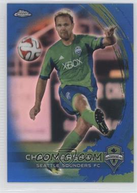 2014 Topps Chrome MLS - [Base] - Blue Refractor #26 - Chad Marshall /99