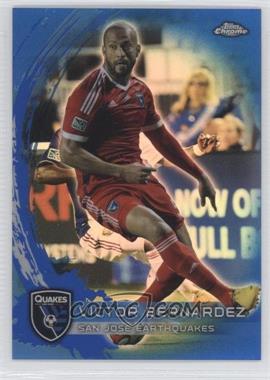 2014 Topps Chrome MLS - [Base] - Blue Refractor #43 - Victor Bernardez /99