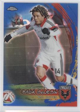 2014 Topps Chrome MLS - [Base] - Blue Refractor #59 - Nick DeLeon /99