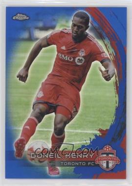 2014 Topps Chrome MLS - [Base] - Blue Refractor #92 - Doneil Henry /99