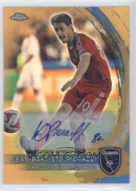 2014 Topps Chrome MLS - [Base] - Gold Refractor Autographs #73 - Jean-Baptiste Pierazzi /50