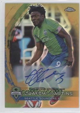 2014 Topps Chrome MLS - [Base] - Gold Refractor Autographs #78 - Obafemi Martins /50