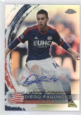 2014 Topps Chrome MLS - [Base] - Refractor Autographs #48 - Diego Fagundez