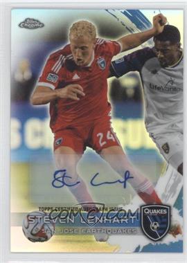 2014 Topps Chrome MLS - [Base] - Refractor Autographs #74 - Steven Lenhart