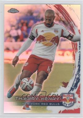 2014 Topps Chrome MLS - [Base] - Refractor #6 - Thierry Henry