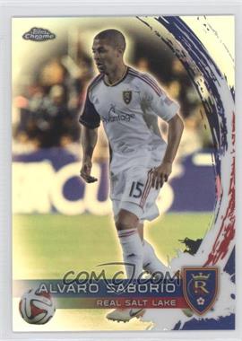 2014 Topps Chrome MLS - [Base] - Refractor #70 - Alvaro Saborio