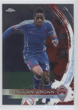 2014 Topps Chrome MLS - [Base] #56 - Deshorn Brown