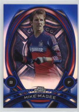 2014 Topps Chrome MLS - In Form - Blue Refractor #IF-MM - Mike Magee /99