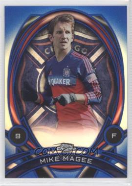 2014 Topps Chrome MLS - In Form - Blue Refractor #IF-MM - Mike Magee /99