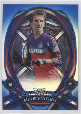 2014 Topps Chrome MLS - In Form - Blue Refractor #IF-MM - Mike Magee /99