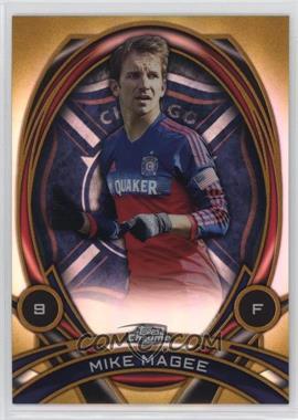 2014 Topps Chrome MLS - In Form - Gold Refractor #IF-MM - Mike Magee /50