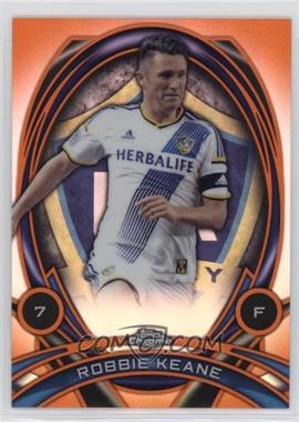 2014 Topps Chrome MLS - In Form - Retail Orange Refractor #IF-RK - Robbie Keane /75