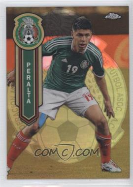 2014 Topps Chrome MLS - Mexican National Team - Gold Refractor #MEXN-OP - Oribe Peralta /50