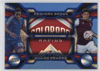 Deshorn Brown, Dillon Powers #/99