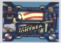 Diego Fagundez, Jack McInerney #/99