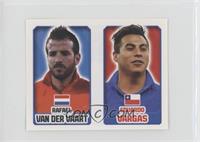 Rafael van der Vaart, Eduardo Vargas