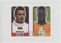 Miroslav Klose, Cheick Tiote