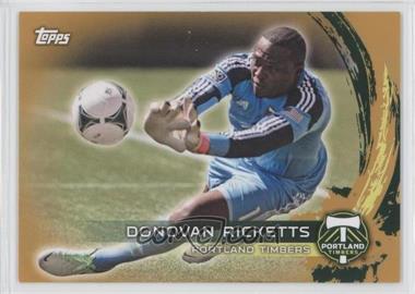 2014 Topps MLS - [Base] - Gold #65 - Donovan Ricketts /25