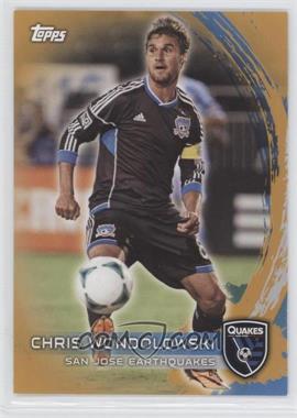 2014 Topps MLS - [Base] - Gold #69 - Chris Wondolowski /25
