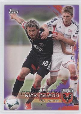 2014 Topps MLS - [Base] - Purple #129 - Nick DeLeon /99