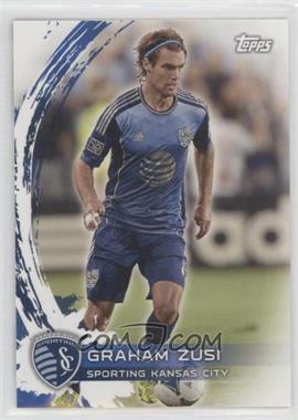2014 Topps MLS - [Base] #120.2 - SP Variation - Graham Zusi (Blue Kit)