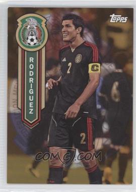 2014 Topps MLS - Mexican National Team - Gold #MX-1 - Francisco Rodriguez /25