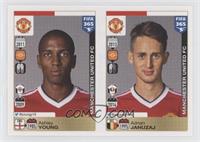 Ashley Young, Adnan Januzaj