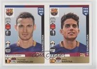 Thomas Vermaelen, Marc Bartra