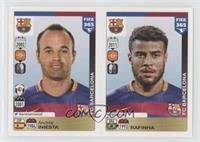 Andres Iniesta, Rafinha