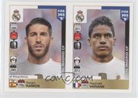 Sergio Ramos, Raphaël Varane