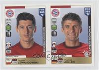 Robert Lewandowski, Thomas Muller