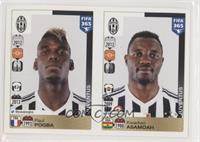 Paul Pogba, Kwadwo Asamoah