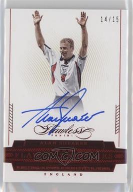 2015-16 Panini Flawless - Flawless Finishes - Ruby #FF-AS - Alan Shearer /15