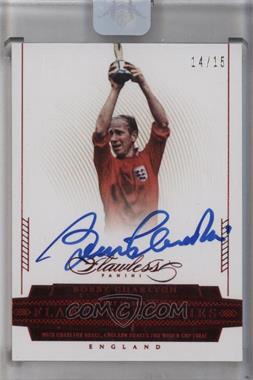 2015-16 Panini Flawless - Flawless Finishes - Ruby #FF-SIR - Bobby Charlton /15 [Uncirculated]